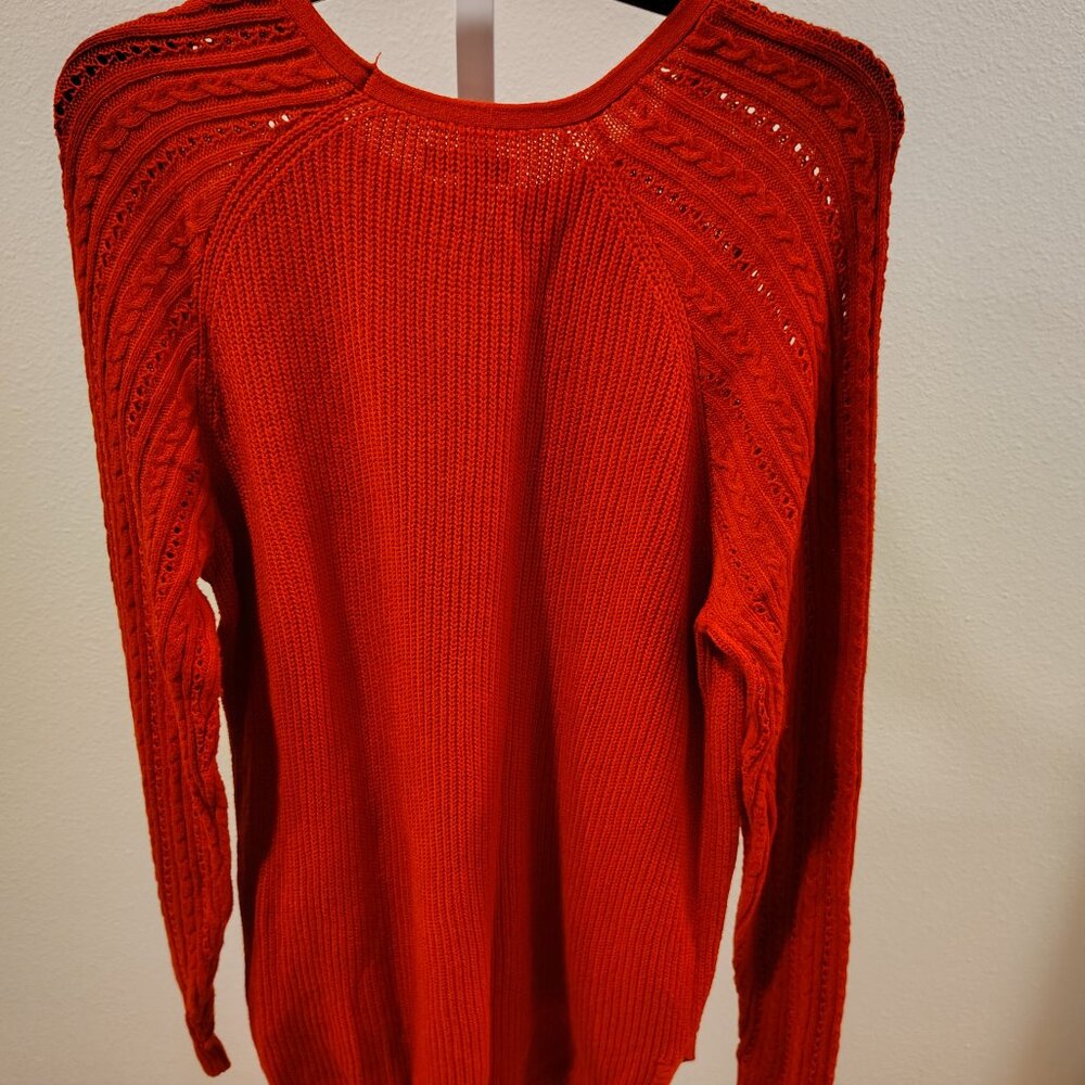 Sonoma Women's Red Sweater Size XL - Picture 8 of 11